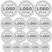 Business Logo Variëteit Grootte 16 Stickers (Voorkant)