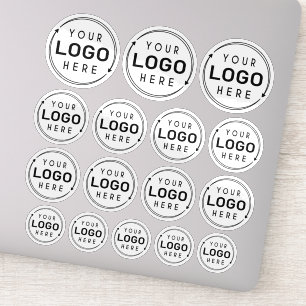 Business Logo Variëteit Grootte 16 Stickers