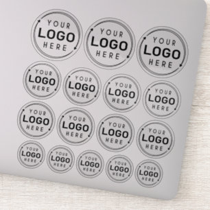 Business Logo Variety Maten 16 Clear Stickers