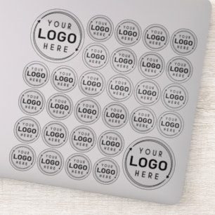 Business Logo Variety Maten 30 Clear Stickers