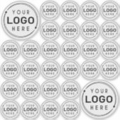 Business Logo Variety Maten 30 Stickers (Voorkant)