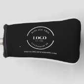 Business Logo Website Corporate Client gift Aangep Golfheadcover (Voorkant)