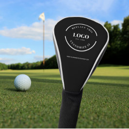 Business Logo Website Corporate Client gift Aangep Golfheadcover