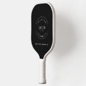 Business logo WEBSITE Eenvoudig Client gift Aangep Pickleball Paddle (Links)