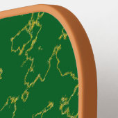 Business logo WEBSITE Green black Promotional Pickleball Paddle (Links Detail)