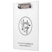 Business Logo White Corporate Company Klembord (Links)