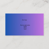 Business Loyalty Kaart. De tekst bewerken Visitekaartje (Achterkant)