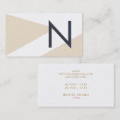 Business Management Consultant Visitekaartje (Voorkant / Achterkant)