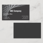 Business Manager Personal Kaart Visitekaartje (Voorkant / Achterkant)