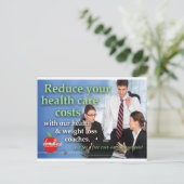 Business Marketing Briefkaart (Staand voorkant)