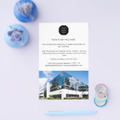 Business Marketing Moderne minimalistische foto Lo Flyer (Enkel)