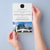 Business Marketing Moderne minimalistische foto Lo Flyer (Hand)
