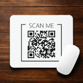 Business Minimalist QR Code Scan Me  Muismat