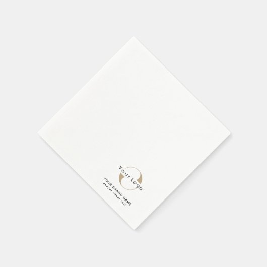Business Modern Logo Clean Minimal Company White N Servet (Hoek)
