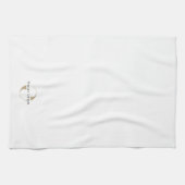 Business Modern Logo Clean Minimal Company White Theedoek (Horizontaal)