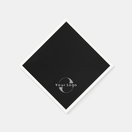 Business Modern Logo Clean Minimal Company Zwart Servet