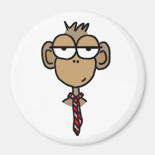 Business Monkey Magnet (Voorkant)