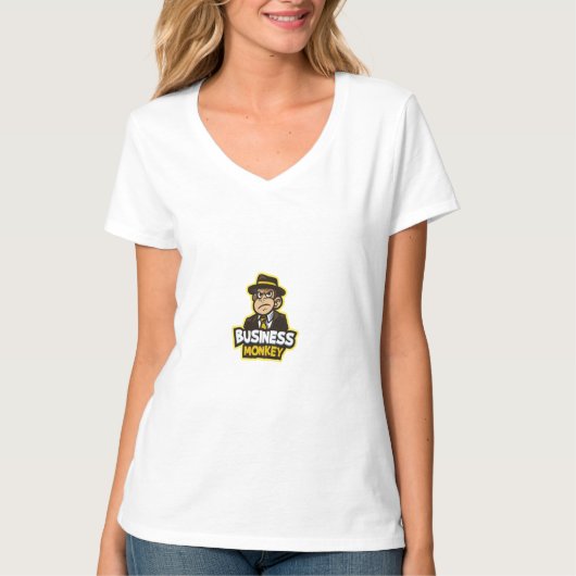 business monkey t-shirt (Voorkant)