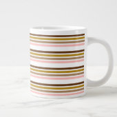 Business Multicolor Stripe Tea Grote Koffiekop (Rechts)