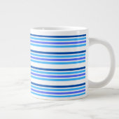 Business Multicolor Stripe Tea Grote Koffiekop (Rechts)