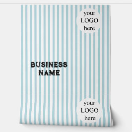 Business Name and Logo  Behang