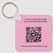 Business name and Logo Keychain (Voorkant)