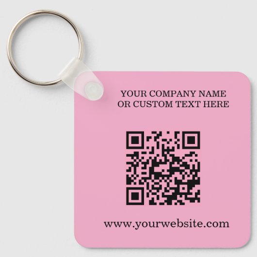 Business name and Logo Keychain (Voorkant)
