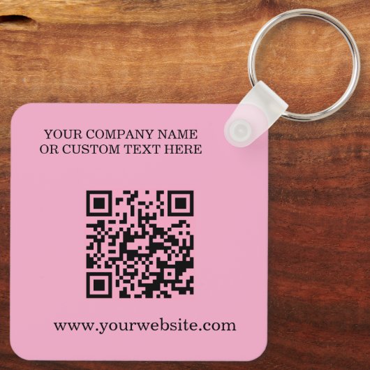 Business name and Logo Keychain (Achterkant)