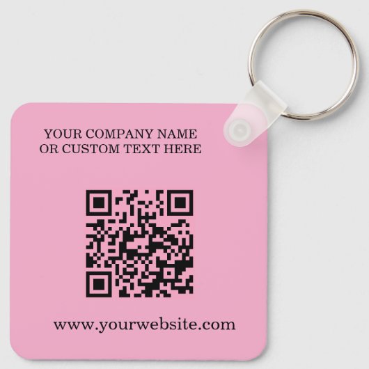 Business name and Logo Keychain (Achterkant)