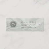 Business Name Clothing Price Size Hang Label Marbl (Voorkant)