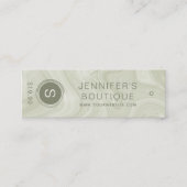 Business Name Clothing Price Size Hang Label Marbl (Voorkant)