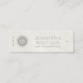 Business Name Clothing Price Size Hang Label Marbl (Voorkant)