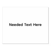 Business Name Needed Info Mail Supplies 4 Rubberstempel (Afrduk)