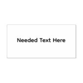 Business Name Needed Info Mail Supplies 4 Rubberstempel (Afrduk)