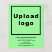 Business New Product of Service Light Green Flyer (Achterkant)