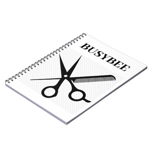 Business Note Book - Busybee Design + Logo Notitieboek (Linkerzijde)