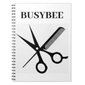 Business Note Book - Busybee Design + Logo Notitieboek (Voorkant)