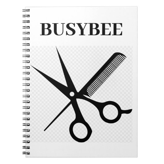 Business Note Book - Busybee Design + Logo Notitieboek (Voorkant)
