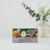 Business Nutrition HAMbyWG Visitekaartje (Staand voorkant)