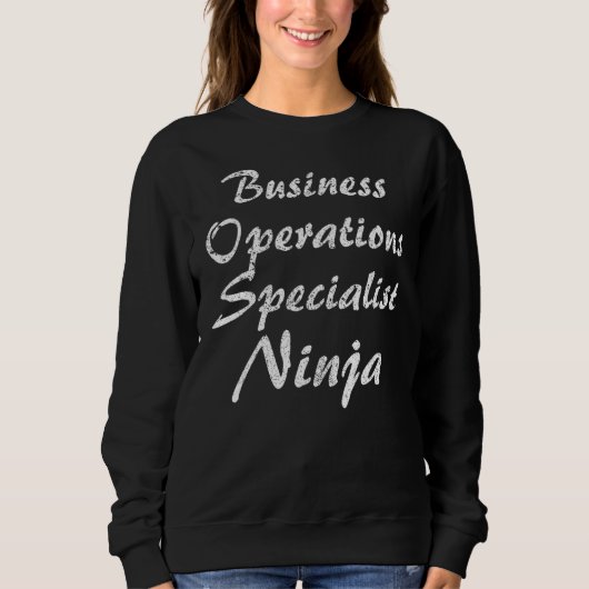 Business Operations Specialist Occupation Work Trui (Voorkant)