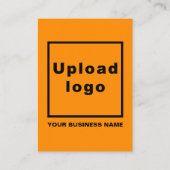 Business Oranje Enclosure Kaart (Achterkant)