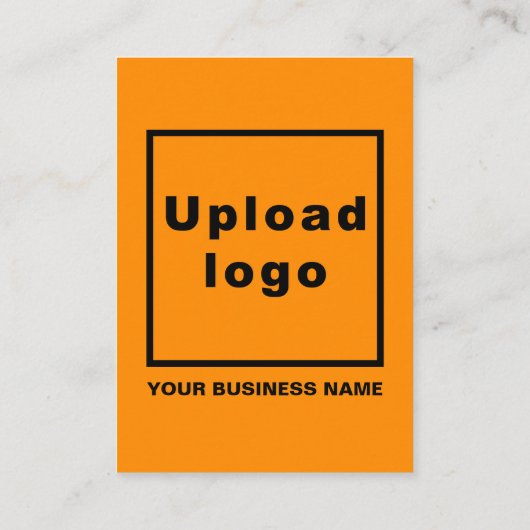 Business Oranje Enclosure Kaart (Achterkant)