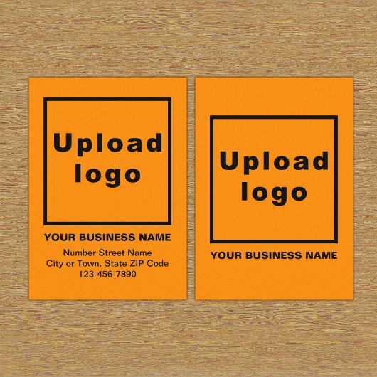 Business Oranje Enclosure Kaart