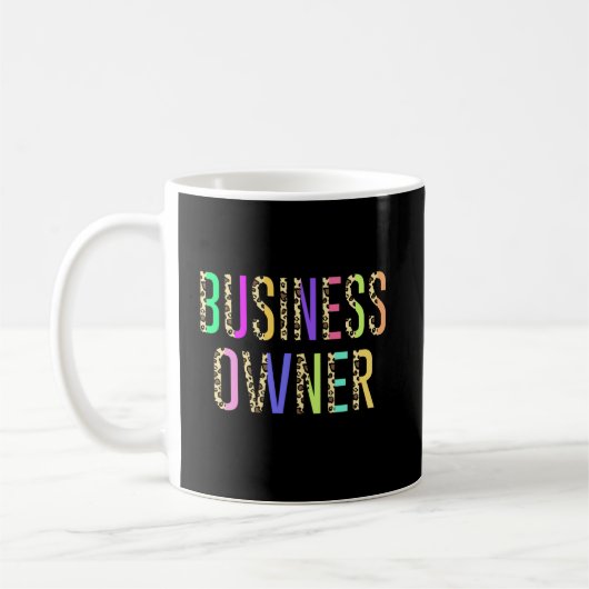 Business Owner Entrepreneur Gift Small Business Koffiemok (Links)