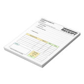 (Business Payment Pad) Sales Invoice Receipt Book Notitieblok (Linkerzijde)