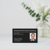 Business Performance Coach Visitekaartje (Staand voorkant)