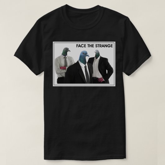 Business Pigeon Trio T-shirt (Design voorkant)