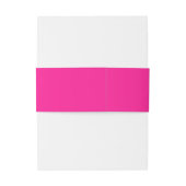Business Pink Portret Format Uitnodigingen Wikkel (Achterkant Voorbeeld)