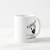 Business Plan met vijf vingerkortingen Koffiemok (Voorkant rechts)