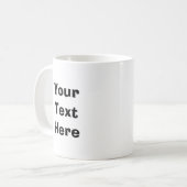 Business Plan met vijf vingerkortingen Koffiemok (Voorkant links)